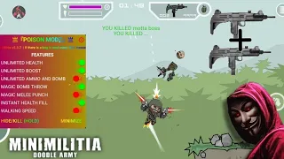 Mini militia dabble Uzi gameplay 🚫