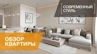 Дизайн однокомнатной квартиры 70 кв.м. в современном стиле, ЖК «Riverside»