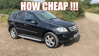 I Bought A Mercedes ML For £1000!