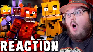 "Follow Me" | Minecraft FNAF Animation Music Video (Song by TryHardNinja) The Foxy Song 2 REACTION!!
