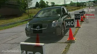 Motorweek 2007 Nissan Sentra SE-R Spec V Road Test