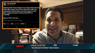 Why Did Adam Schefter Tweet The Aaron Rodgers Information On Draft Day? | 05/06/21