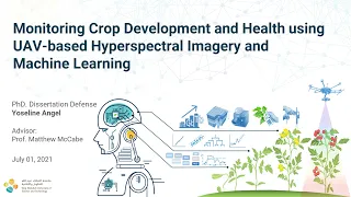Monitoring Crops using Drones, Hyperspectral and Machine Learning