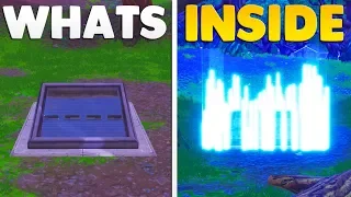 WHAT'S INSIDE THE WAILING WOODS BUNKER | Fortnite: Mythbusters