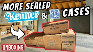 Opening Sealed Vintage Kenner & Hasbro Toy Cases from the 80s & 90s !