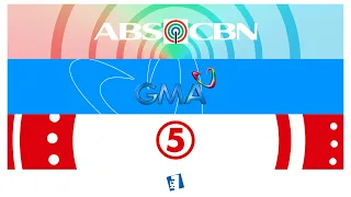 Logo History: ABS-CBN + GMA  + TV5