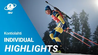 Biathlon World Cup 22/23 Kontiolahti: Men Individual Highlights