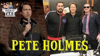 Pete Holmes tells the stories behind "Crashing" like getting Cucked in Real Life & Artie Lange