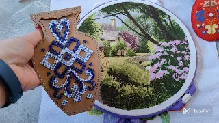 24-2. Мій вишивальний 2023 рік (підсумки). Вишивка хрестиком/cross-stitch. Вишивка бісером/beadwork.