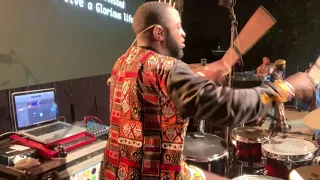 GLORIOUS LIFE Deborah Lukalu (James Majila on drums) Live Abidjan _BAND PERSPECTIVE
