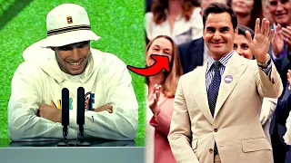 Carlos Alcaraz sobre la presencia de Roger Federer "Estoy celoso porque no me vio" - Wimbledon 2023
