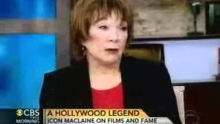 Shirley MacLaine on CBS This Morning