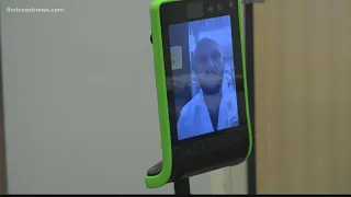 Jacksonville University nursing students using new robots to enhance telehealth