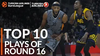 Turkish Airlines EuroLeague Regular Season Round 16 Top 10 Plays