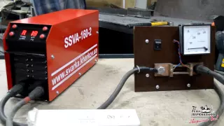 SSVA 160 2   на малых токах   электрод 1,6 мм