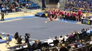 FX Alabama Carley Sims - 9.900 - Alabama @ UCLA Gymnastics 1 10 2016