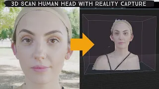 3d Scan Human Head with Reality Capture