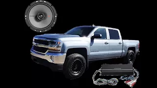 2016 Silverado Speaker and Amplifier  install