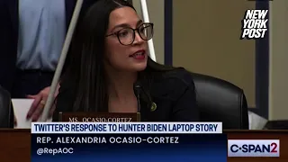 AOC smears The Post as she falsely claims Hunter Biden laptop story is ‘half-fake’ | New York Post