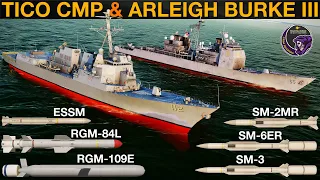 NEW Modernized US Warships: Tico CMP & Arleigh Burke III (ESSM, SM-3, SM-6 & more) | DCS