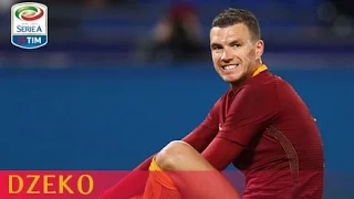 Il gol di Dzeko - Roma - Cagliari - 1-0 - Giornata 21 - Serie A TIM 2016/17