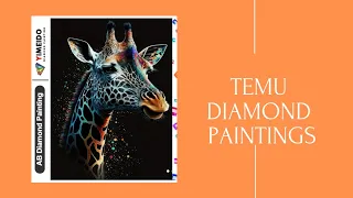 My Husband got these for me! #temu  💎 painting  ✨️#temuhaul  not sponsored