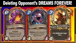 DELETING OPPONENT'S DREAMS IN ONE TURN WITH Mutanus & Tickatus! Alterac Valley | Hearthstone