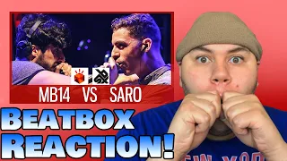 Reaction Vid: MB14!! vs SARO!! | Grand Beatbox LOOPSTATION Battle 2017!! SEMI FINAL!!