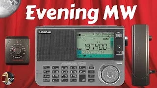 Sangean ATS-909X2 Radio & C.Crane Twin Coil Evening MW