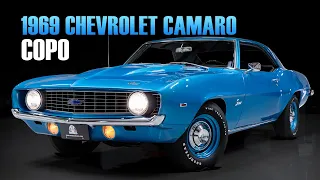 1969 Chevrolet Camaro COPO - 427 V8 4-Speed - Certified by Camaro Expert Jerry MacNeish