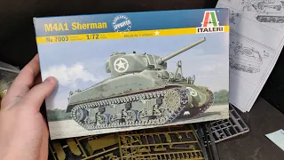 Обзор модели танка Шерман от фирмы Italeri в 72 масштабе. Такого качества я не ожидал увидеть..