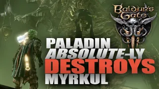 Lone Wolf Paladin DESTROYS Apostle of Myrkul | Baldurs Gate 3 Tactician