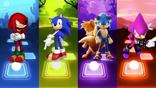 Knuckles Exe Sonic 🆚 Sonic love Tails Sonic 🆚 Espio Sonic 🆚 Sonic The Hedgehog | Sonic Tiles Hop