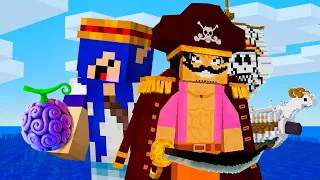 a cada 30 segundos um Boss + FORTE do ONE PIECE APARECE! (MINECRAFT)