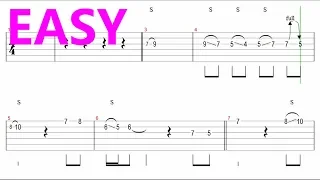 Procol Harum - A Whiter Shade Of Pale Guitar Solo Tab+BackingTrack