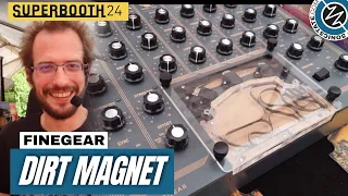 SUPERBOOTH 2024: Finegear - Dirt Magnet - Modmix Tape Delay And Experimental Mixer