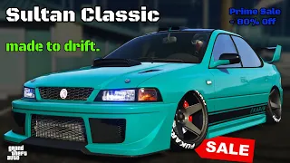 SULTAN CLASSIC Street Clean & Review | GTA Online | Twitch Sale | Subaru Impreza GC8 | Drift & JDM