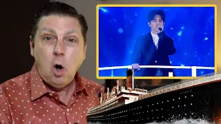 REACTING TO "MY HEART WILL GO ON" (Titanic) BY DIMASH KUDAIBERGEN