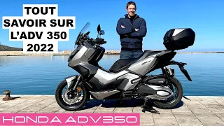 Essai Honda ADV 350 2022 – Le scooter Aventure 1er Prix !