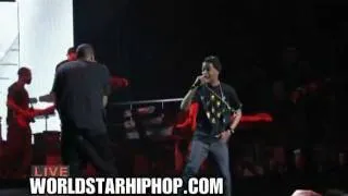 Video  Jay Z & Kid Cudi Performing  Already Home  at MSG
