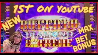 🟡First On YouTube- NEW BUFFALO DIAMOND EXTREME-MAX BET BONUS @Yaamava