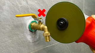 Even rich people want to know! 30 techniques for installing replacing repairing metal water locks