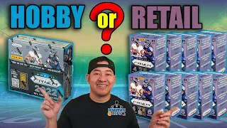 HOBBY or RETAIL? 2022 Prizm Football No Huddle Box or 10 Prizm Football Blaster Boxes?