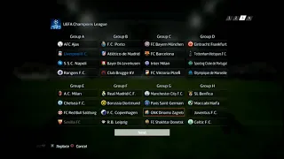 PES 2013 UEFA Champions League 2022-2023 (Group Stage)