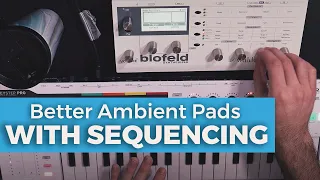 Creating AWESOME Pads With Aleatoric Sequencing 🤯 | feat. Arturia KeyStep Pro and Waldorf Blofeld