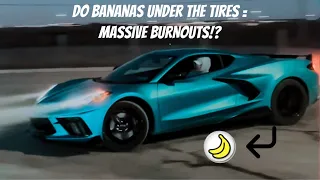 How To Do “Massive” Burnouts in a C8 Corvette!?