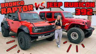 Bronco Raptor VS Jeep 392 - Comparison That ACTUALLY Matters!