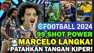 APA NIH?! KEKUATAN TENDANGAN 99! MARCELO LANGKA + ADRIANO + ROBERTO CARLOS! BIKIN PATAH TANGAN KIPER