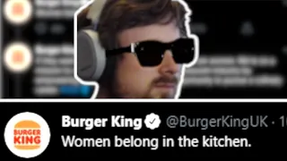 Forsen Reacts To Burger King's TWEET + xQc FIRST MOMENTS AFTER JOINING SSB WORLD