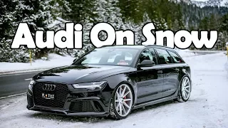Audi Quattro On Snow Compilation